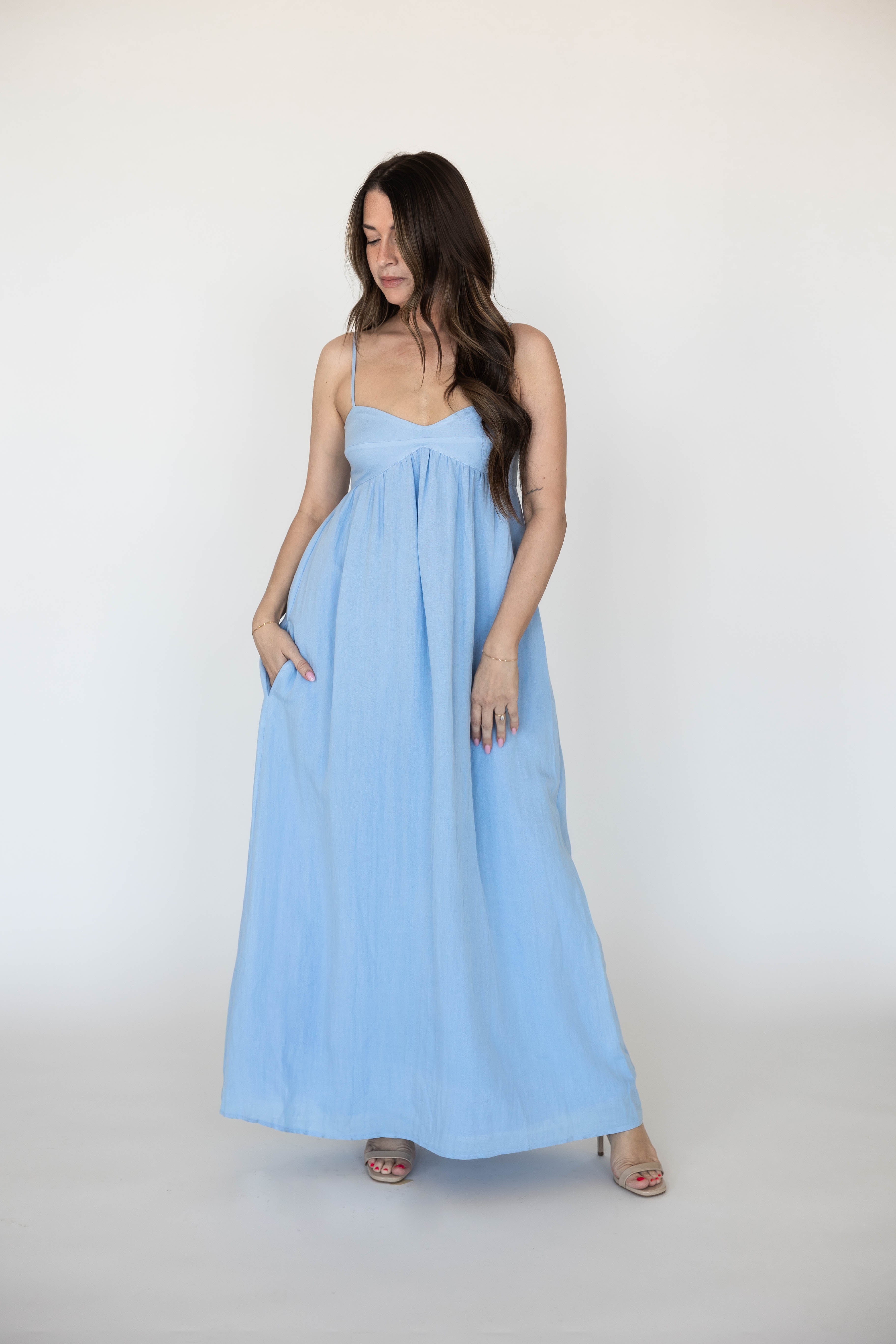 Light Blue Maxi Dress