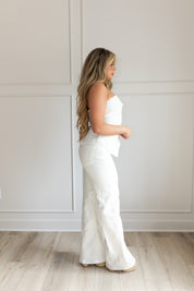 Lara Strapless Asymmetrical Top