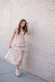 Summer Ruffle Midi Dress
