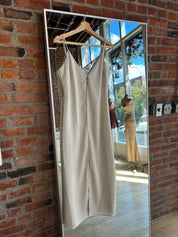 Maeve Satin Button Front Duster Top