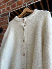 Elsie Oatmeal Long Sleeve Cardigan