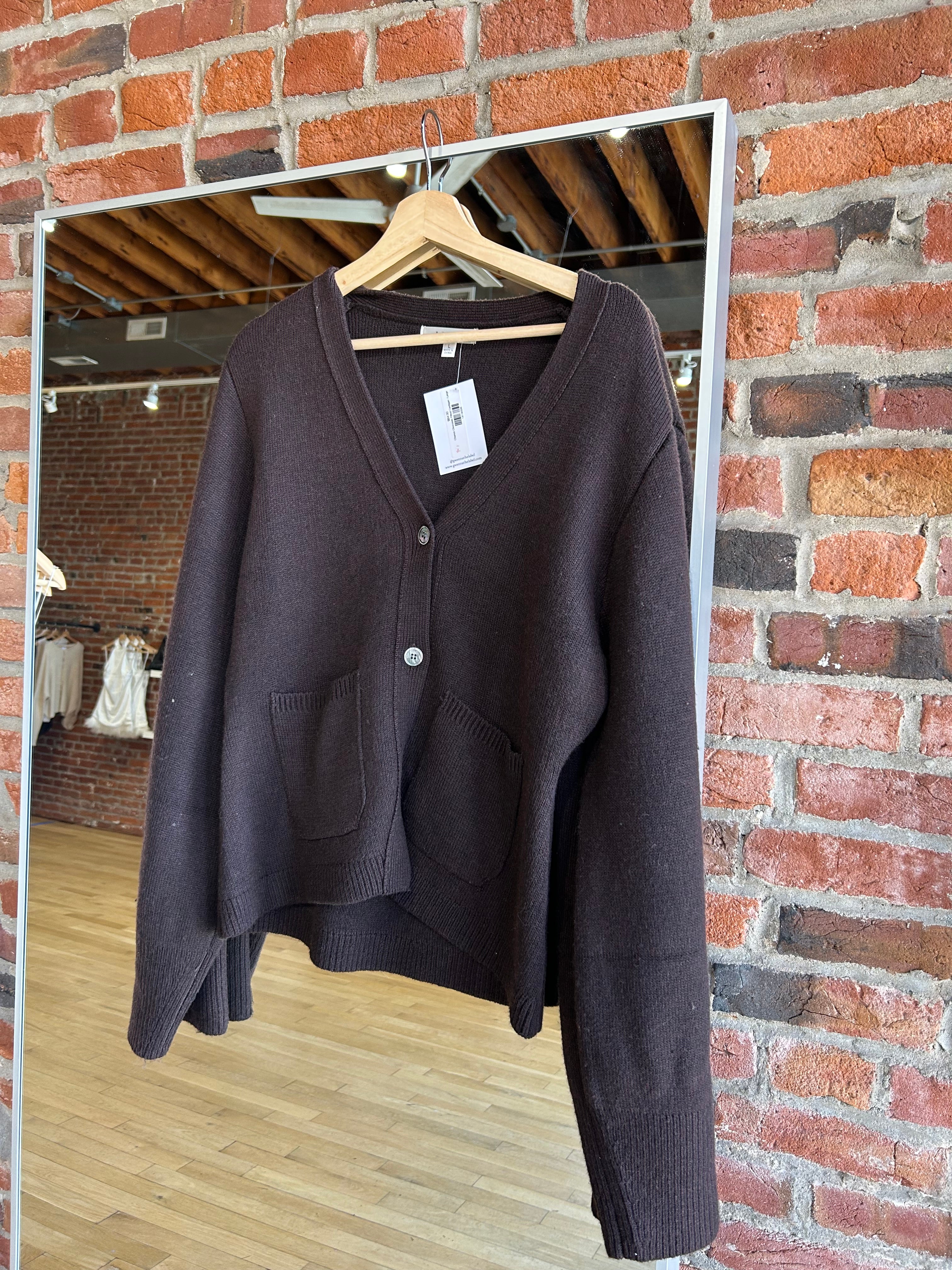 Chance Chocolate Fitted Cardigan