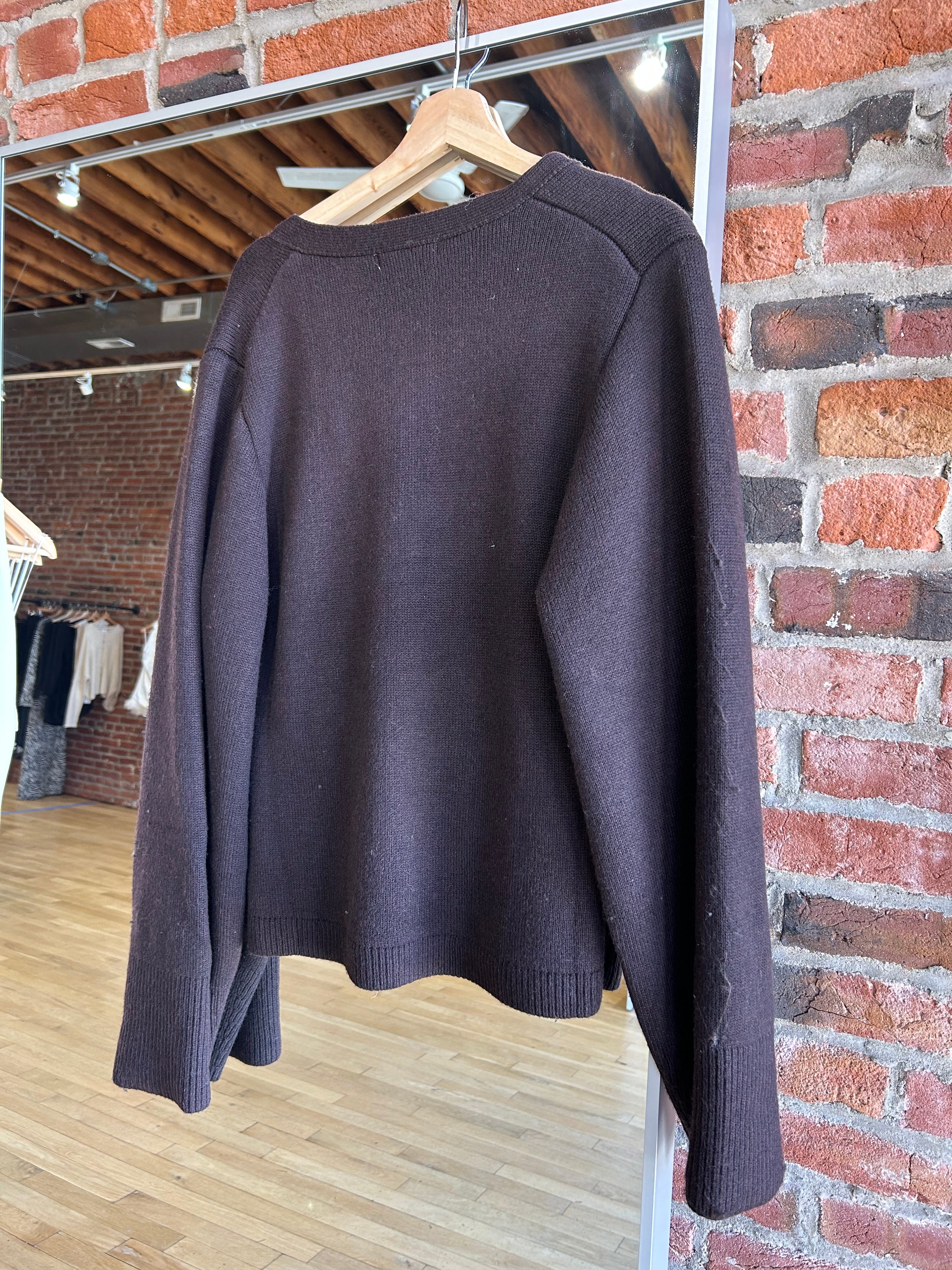 Chance Chocolate Fitted Cardigan