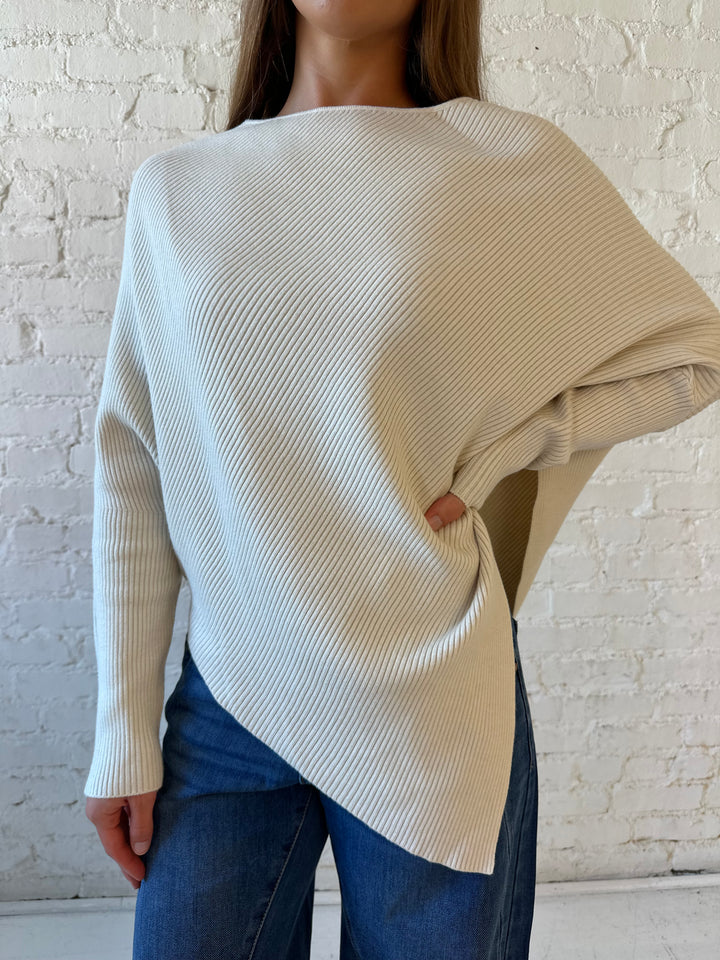 Jocelyn Dolman Sleeve Sweater - Cream