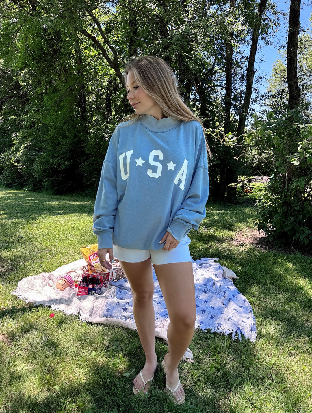 American Classic USA Reversible Sweatshirt