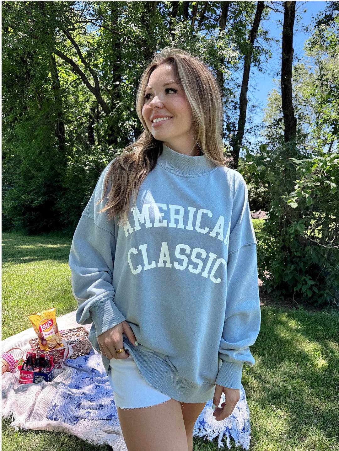 American Classic USA Reversible Sweatshirt