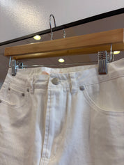 Cammy White Denim Mini Skirt