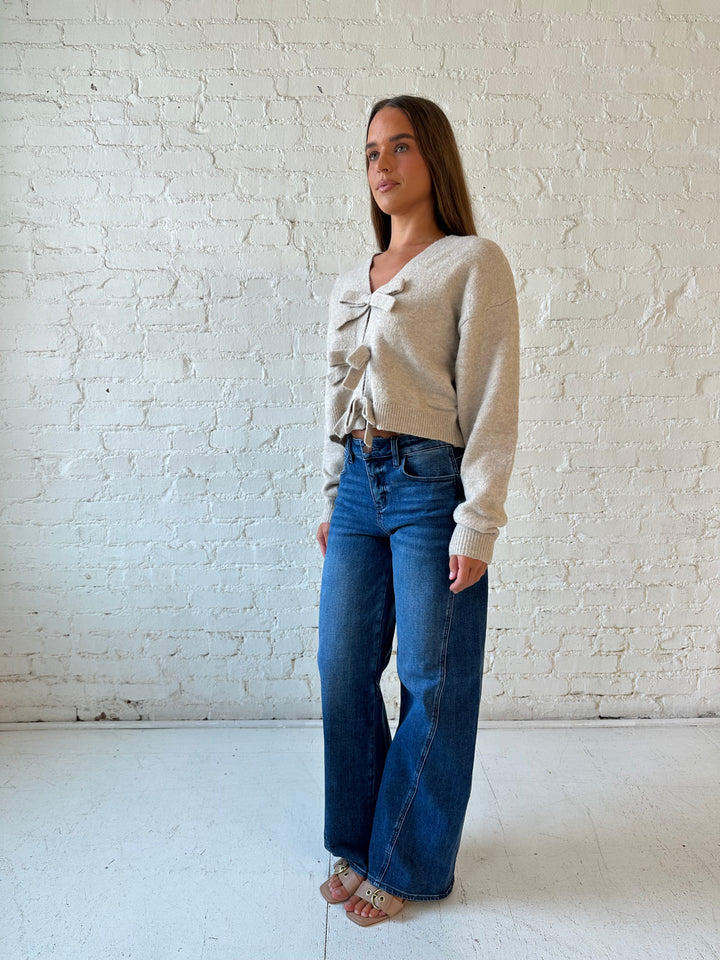 Carmen Medium Wash Barrel Jean