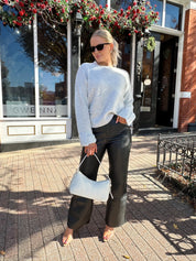 Sloan Grey Knit Pocket Sweater