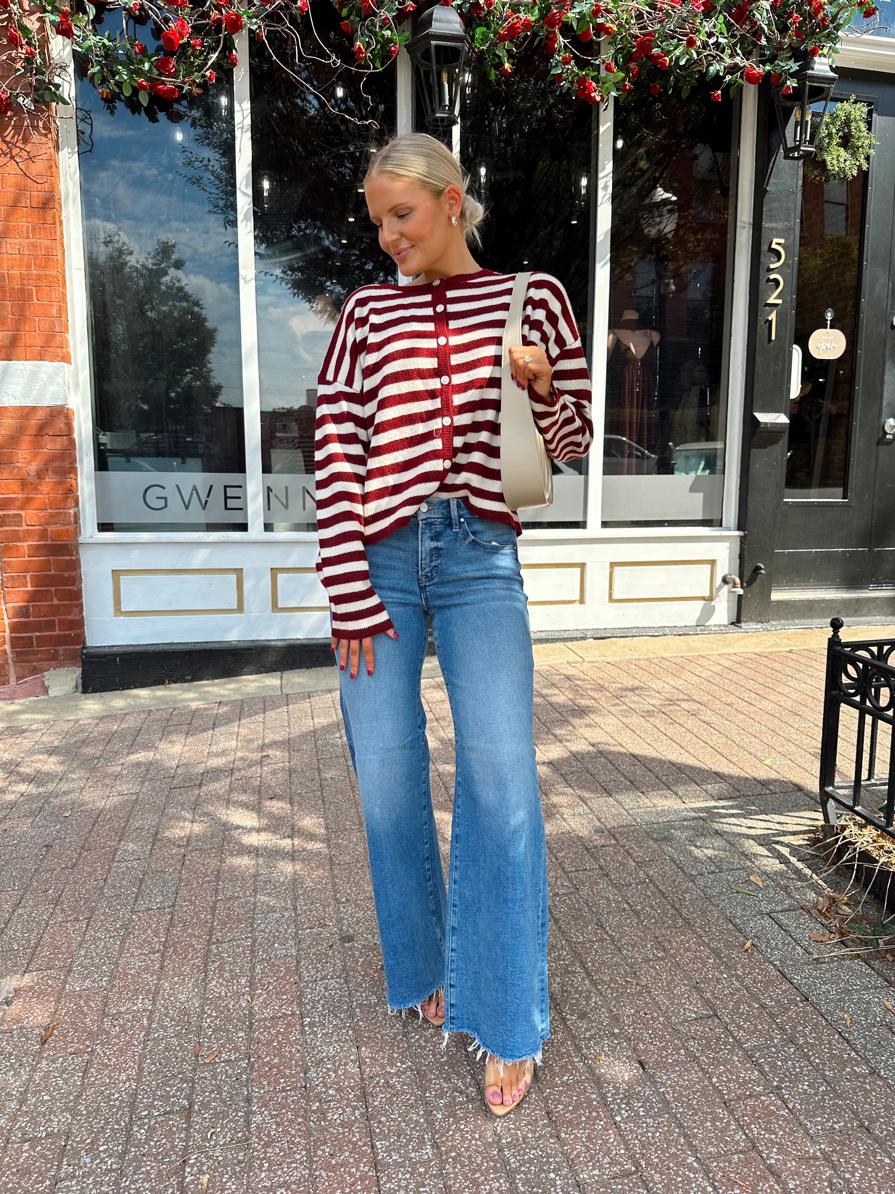 Celia Medium Wash Wide Leg Jean