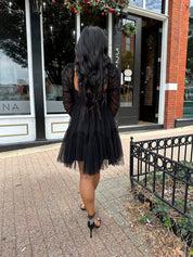 Veronica Mini Dress -Black
