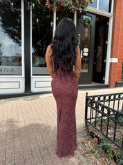 Remy Plum Lace Bodycon Maxi Dress