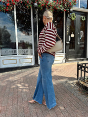 Celia Medium Wash Wide Leg Jean