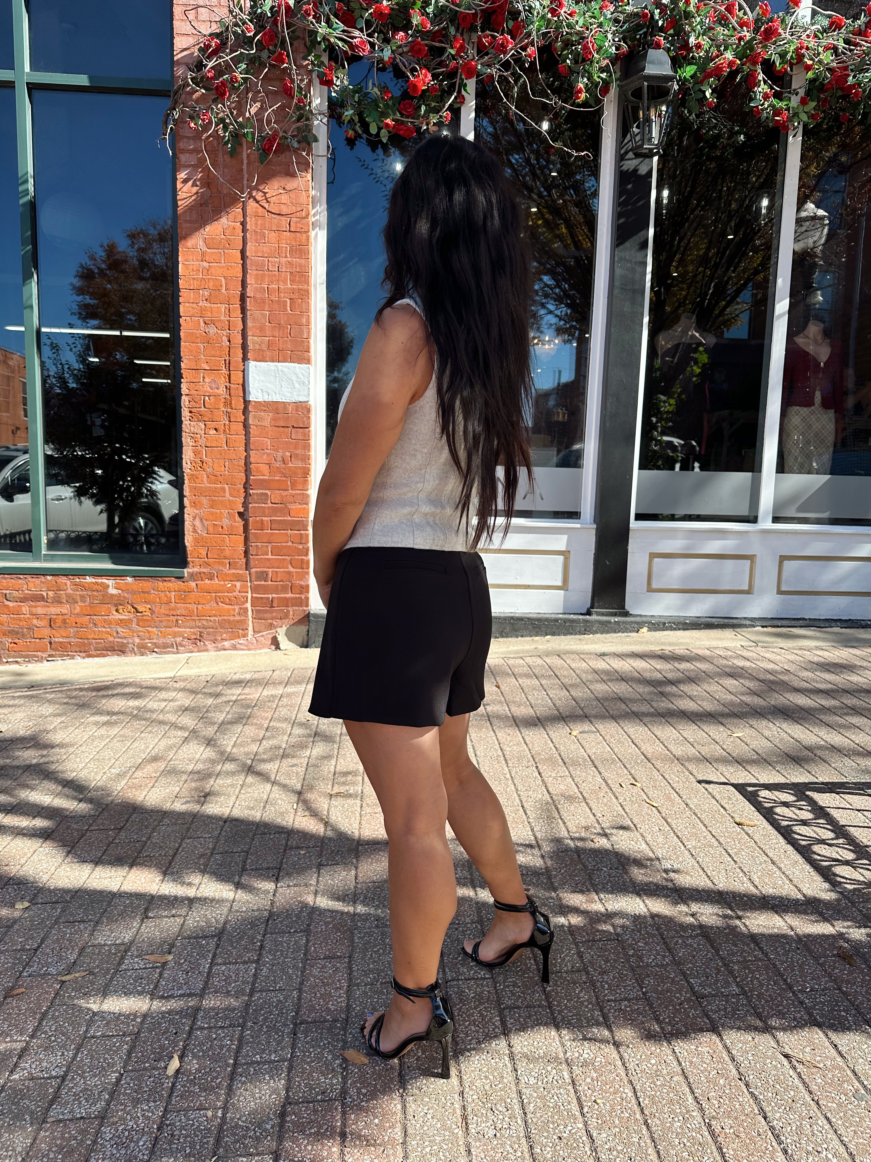 Greta Oatmeal Zip Up Tank Top