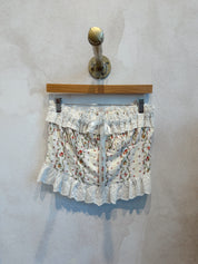 Penelope Floral Ruffled Tube Top