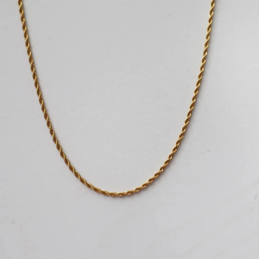 Dana Mini Rope Chain Necklace - Gwenna The Label