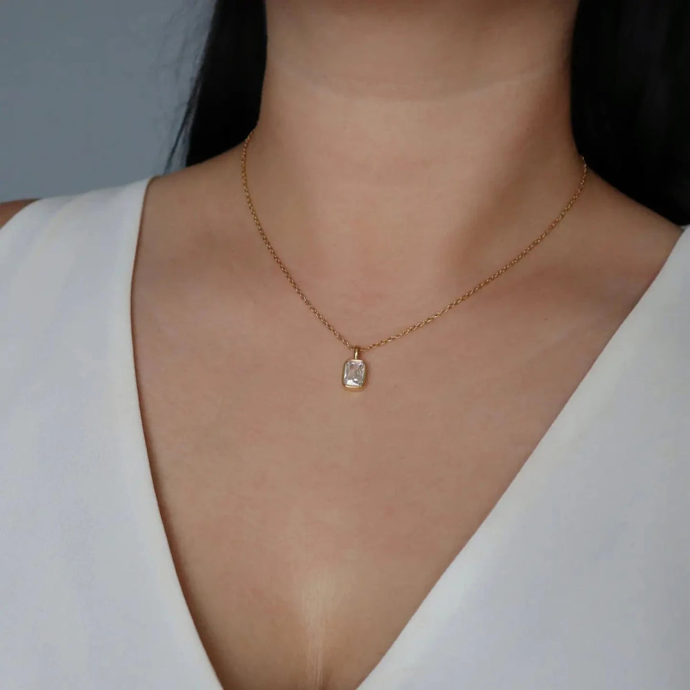 Haven Pendant Necklace - Gwenna The Label