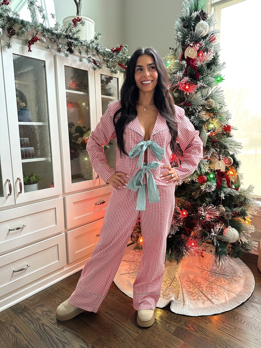 Hearthside Red Plaid Pajama Set - Gwenna The Label