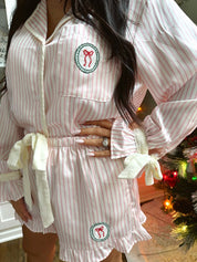 Merry in Pink Satin Pajama Set - Gwenna The Label