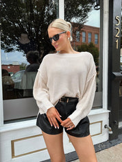 RESTOCKED: Stacey Black Leather Tailored Short - Gwenna The Label