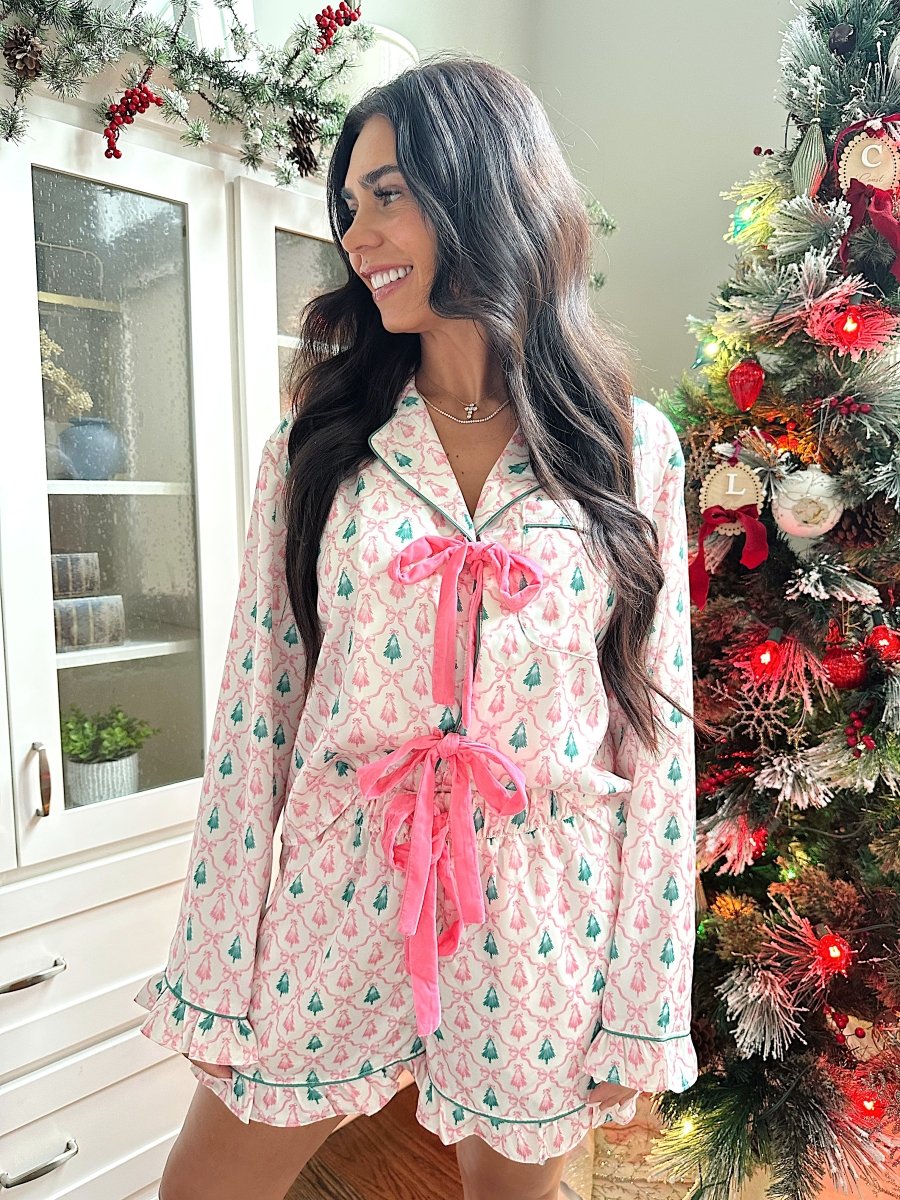 Sugarplum Dreams Pink Pajama Set - Gwenna The Label
