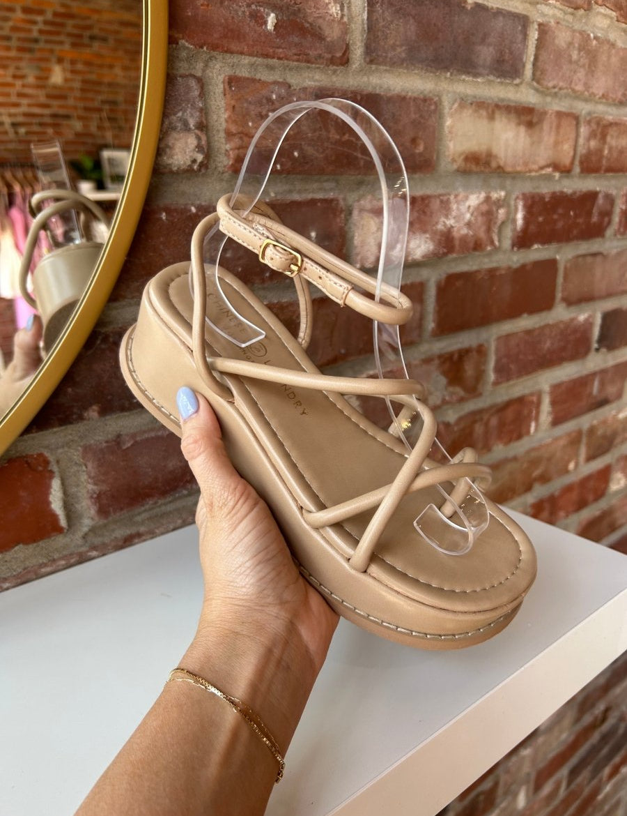 Taylor Strappy Platform Sandal - Gwenna The Label